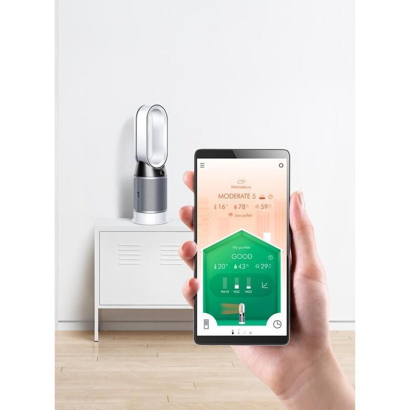 Dyson Purifier Hot + Cool Purifying Fan Heater White/Silver, , large image number 7