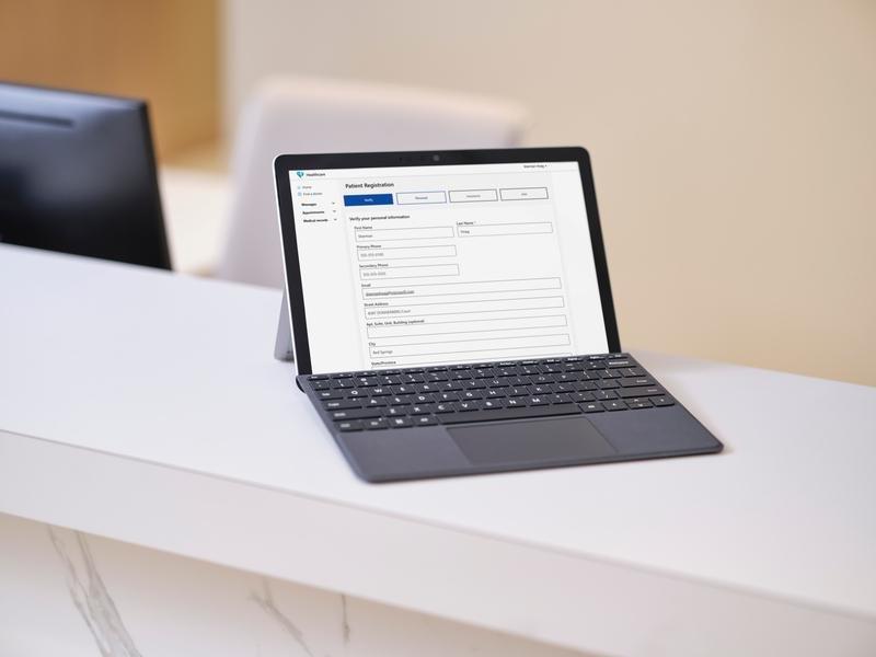 Microsoft Surface Go3 Laptop Pentium Gold 6500Y/4GB/64GB EMMC/UHD Graphics 615/10.5 Pixelsense Display/Win 11 Home - Platinum, , large image number 8