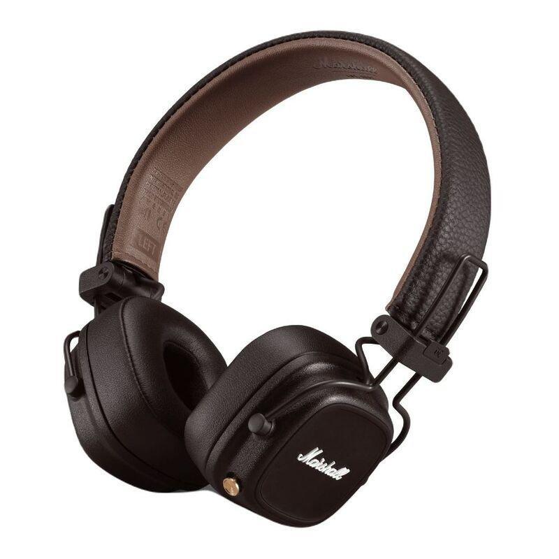 Marshall Major IV Brown Wireless Bluetooth Headphones, , large image number 0