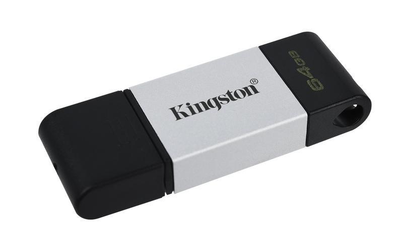 Kingston 64GB DataTraveler 80 USB 3.2 Gen 1 Type-C Flash Drive, , large image number 3