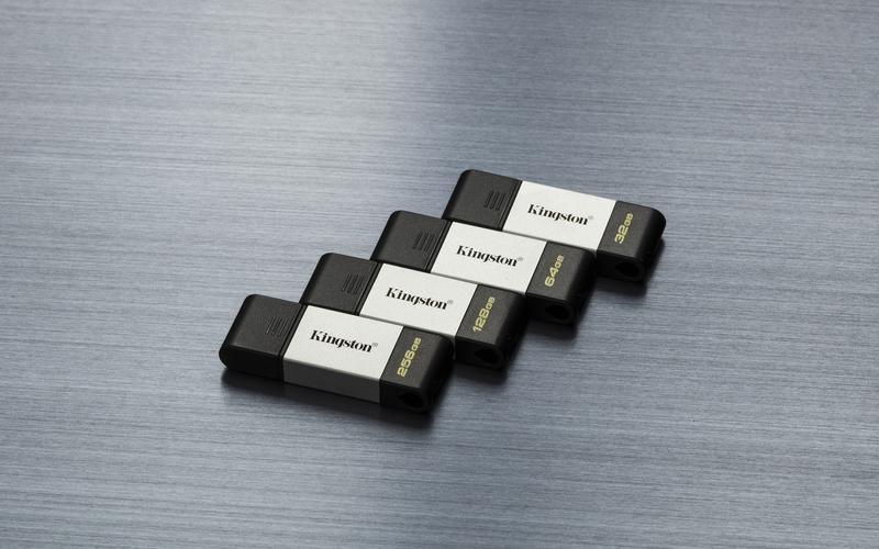 Kingston 64GB DataTraveler 80 USB 3.2 Gen 1 Type-C Flash Drive, , large image number 4