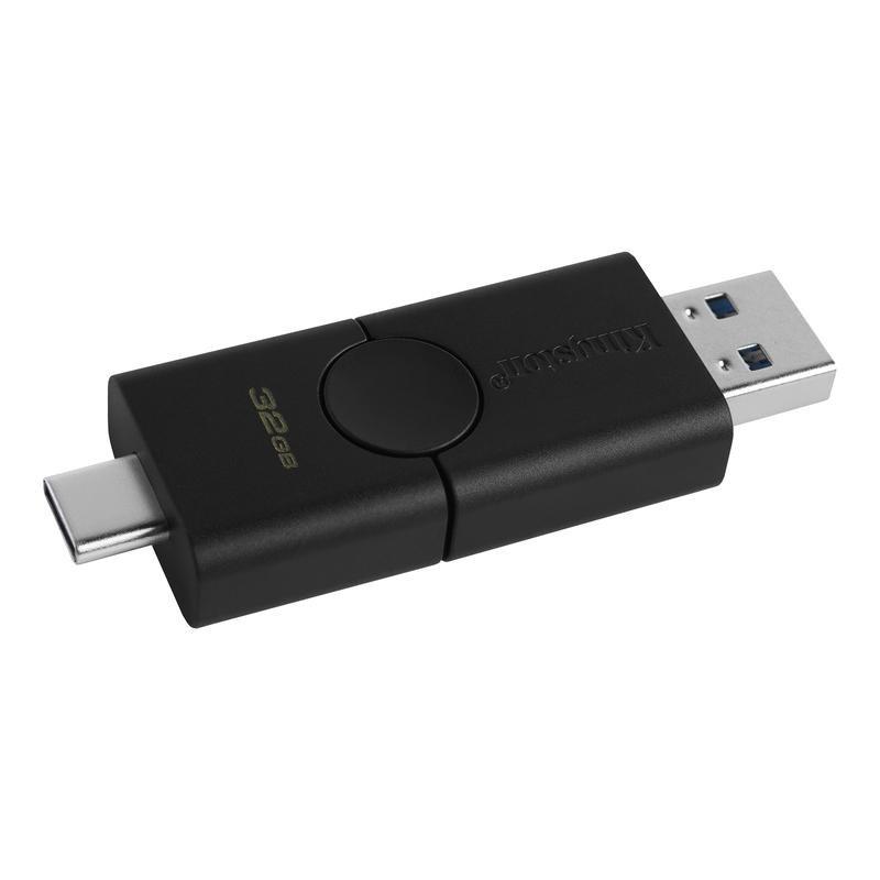 Kingston 32GB DataTraveler Duo USB 3.2 Gen1 USB Flash Drive + Type-C, , large image number 2
