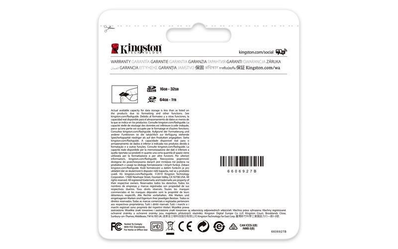 Kingston 256GB Canvas Select Plus UHS-I SDXC Memory Card, , large image number 0