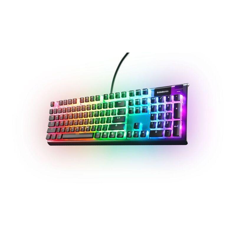 SteelSeries PRISMCAPS Universal Double Shot PBT Keycaps Black (US), , large image number 4