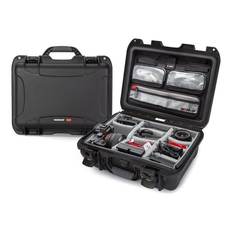 NANUK 920 Hard Utility Case With Lid Organizer & Padded Divider Black, , large image number 2