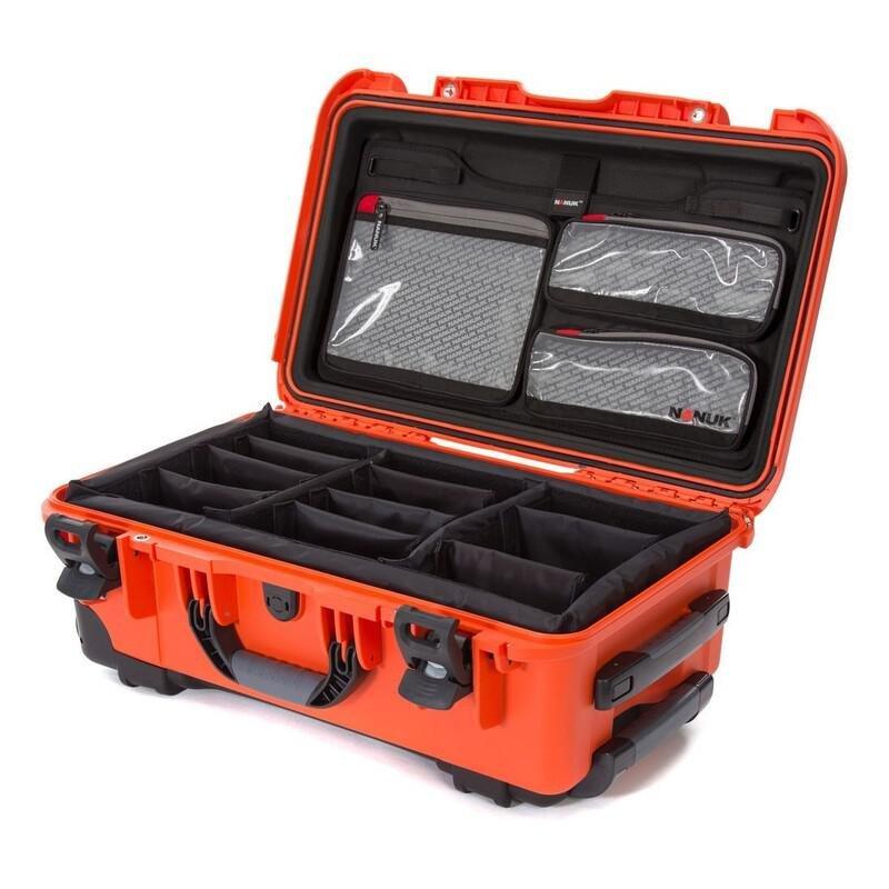 NANUK 935 Hard Utility Case With Lid Organizer & Padded Divider Orange, , large image number 0