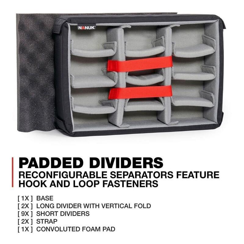 NANUK 920 Hard Utility Case With Lid Organizer & Padded Divider Silver, , large image number 1