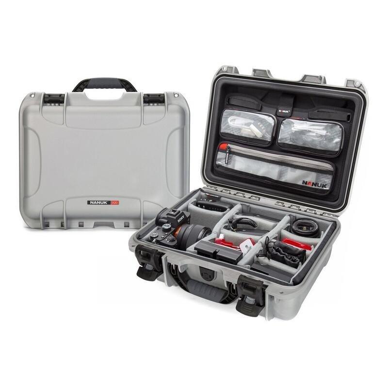 NANUK 920 Hard Utility Case With Lid Organizer & Padded Divider Silver, , large image number 3