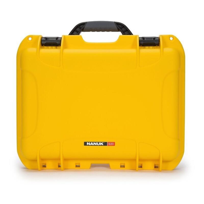 NANUK 920 Hard Utility Case With Lid Organizer & Padded Divider Yellow, , large image number 0