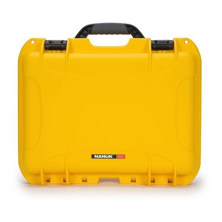 NANUK - NANUK 920 Hard Utility Case With Lid Organizer & Padded Divider Yellow