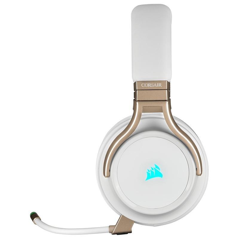 Corsair Virtuoso RGB Wireless High-Fidelity Gaming Headset - Pearl, , large image number 2
