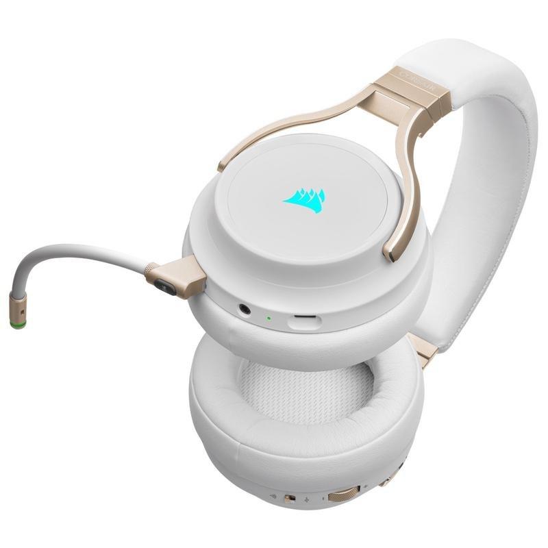 Corsair Virtuoso RGB Wireless High-Fidelity Gaming Headset - Pearl, , large image number 6