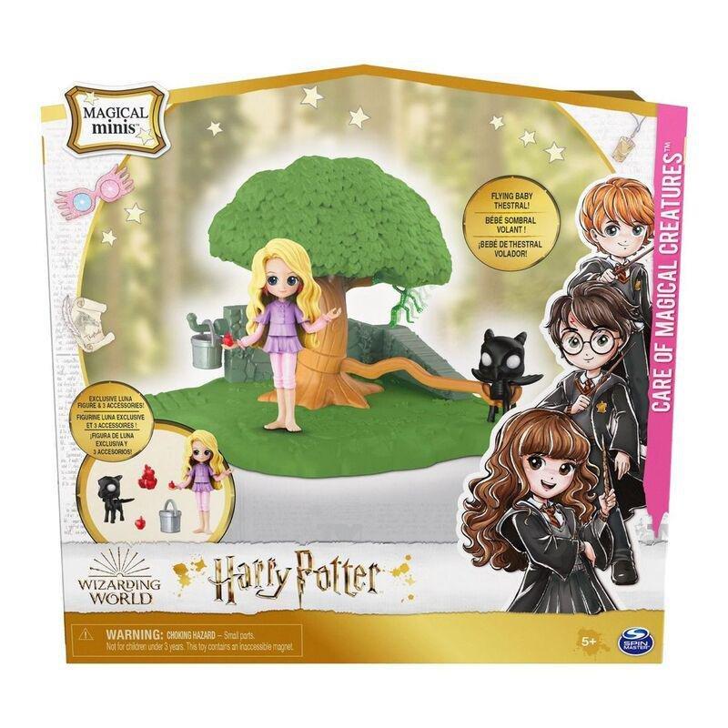 Spin Master Magical Minis Harry Potter Wizarding World Care Of Magical Creatures Set With Exclusive Luna Lovegood Figure, , large image number 0