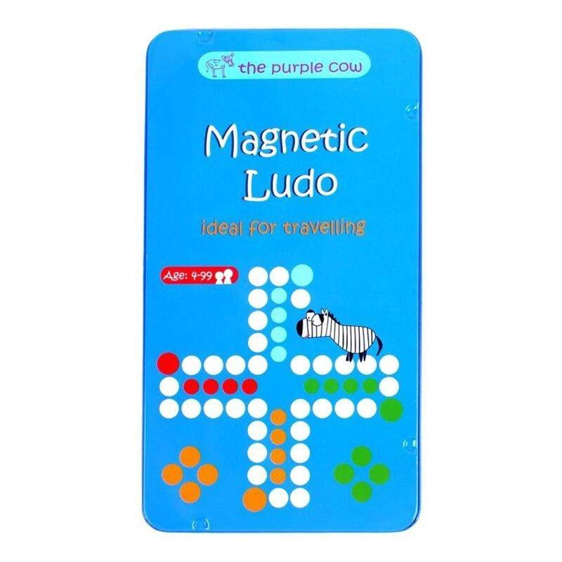 The Purple Cow To Go Ludo Magnetic Travel Games, , medium