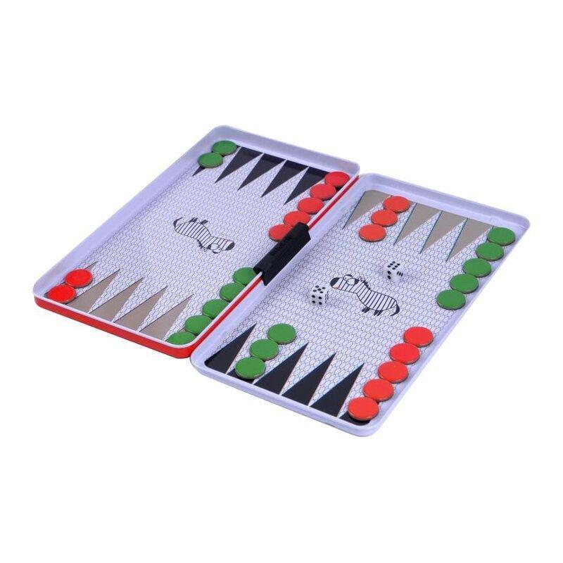 The Purple Cow To Go Backgammon Magnetic Travel Games, , large image number 0