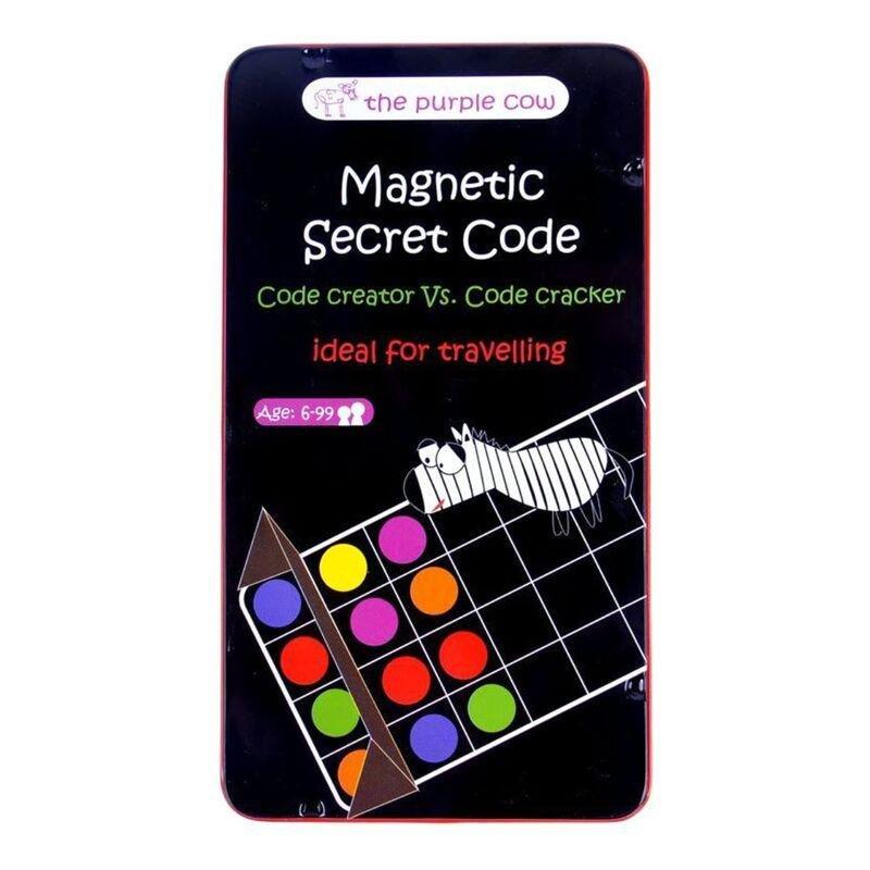 The Purple Cow To Go Secret Code Magnetic Travel Games, , large image number 0
