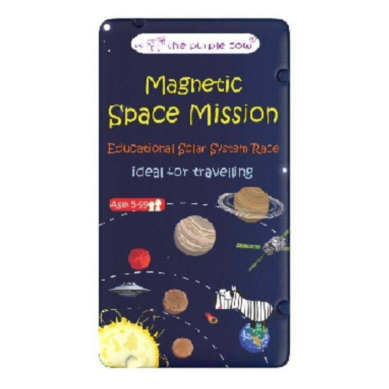 The Purple Cow To Go Space Mission Magnetic Travel Games, , large image number 0
