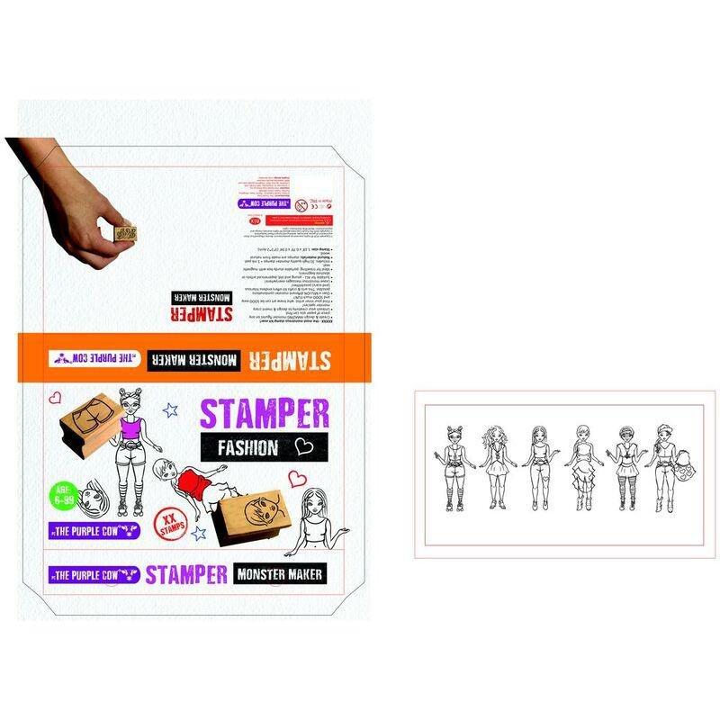 The Purple Cow Stamper Fashion Maker, , large image number 1