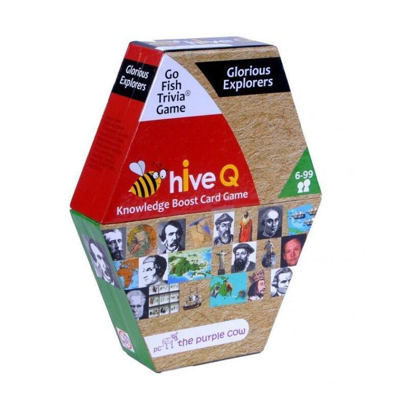 The Purple Cow Hive Q Glorious Explorers Knowledge Boost Card Game, , large image number 0