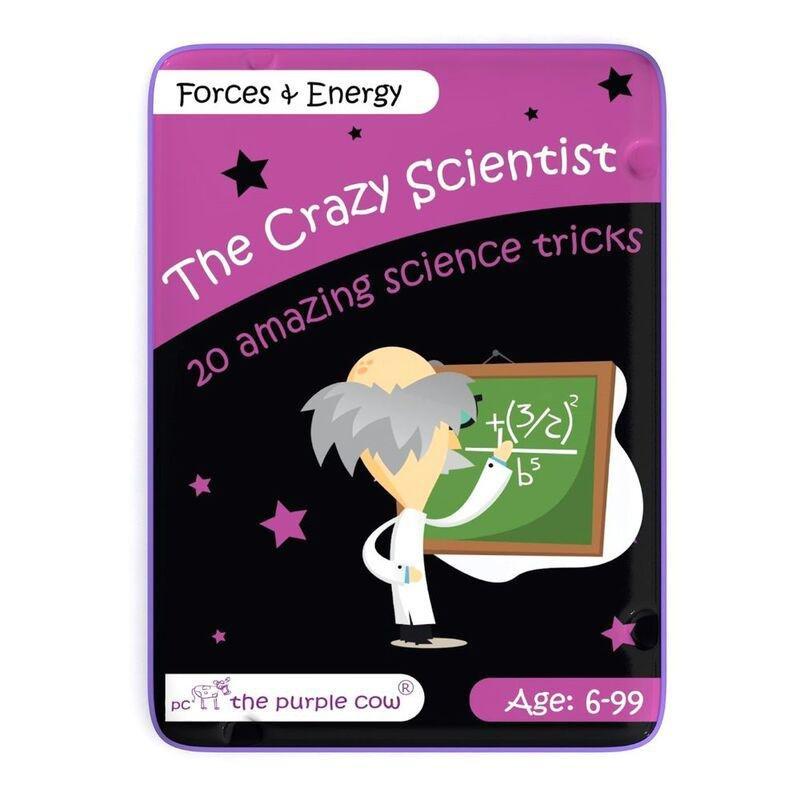 The Purple Cow The Crazy Scientist Forces & Energy Activity Cards, , large image number 0
