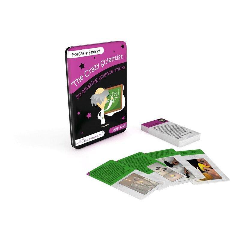 The Purple Cow The Crazy Scientist Forces & Energy Activity Cards, , large image number 1