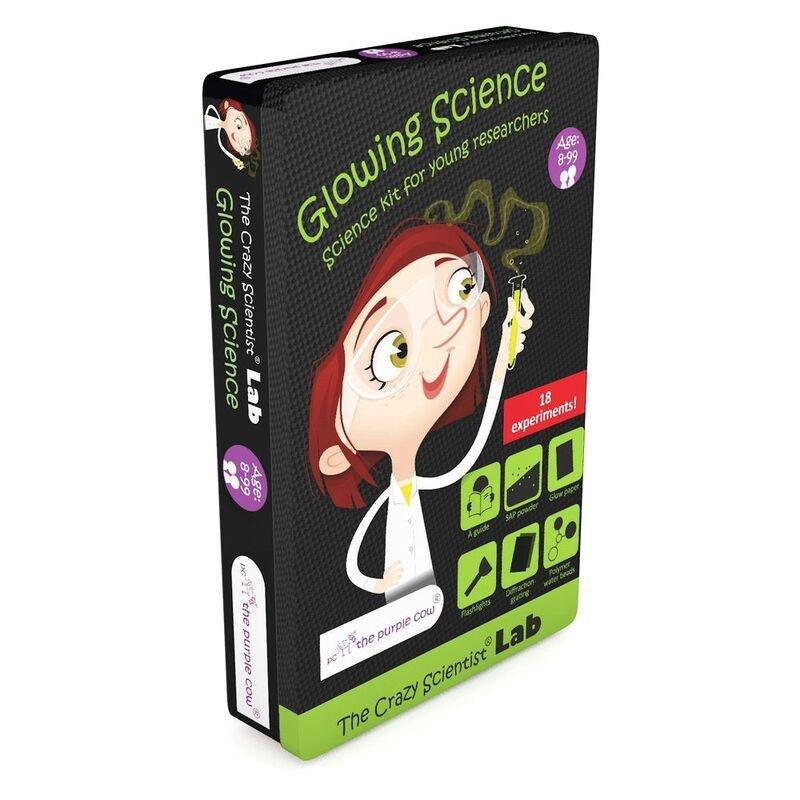 The Purple Cow The Crazy Scientist LAB Glowing Science Lab Stem Kit, , large image number 0