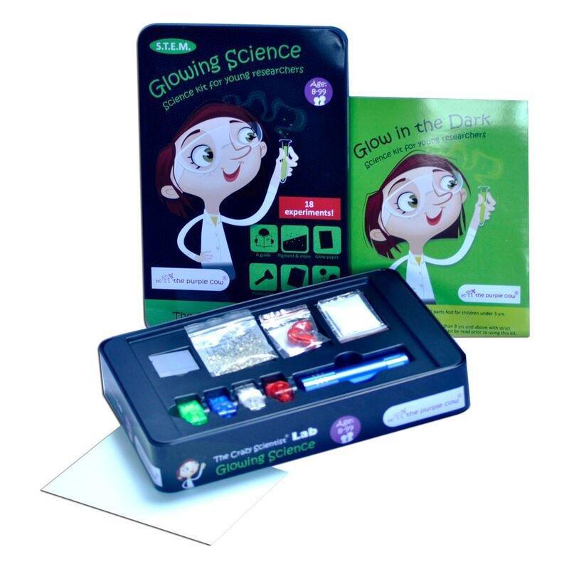 The Purple Cow The Crazy Scientist LAB Glowing Science Lab Stem Kit, , large image number 1
