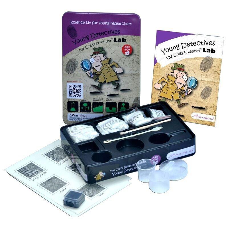 THE PURPLE COW - The Purple Cow The Crazy Scientist LAB Young Detectives Science Lab Stem Kit