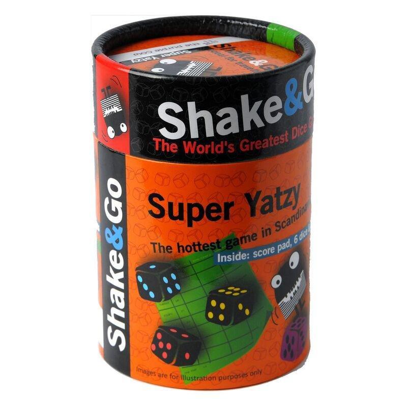 The Purple Cow Shake & Go Super Yatzy Dice Game, , large image number 0