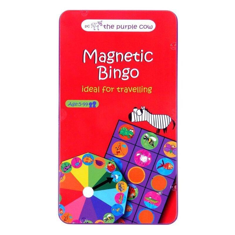 The Purple Cow To Go Animal Bingo Magnetic Travel Games, , large image number 0