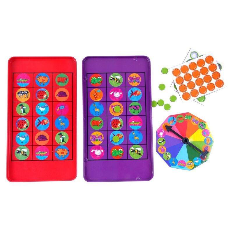 The Purple Cow To Go Animal Bingo Magnetic Travel Games, , large image number 1