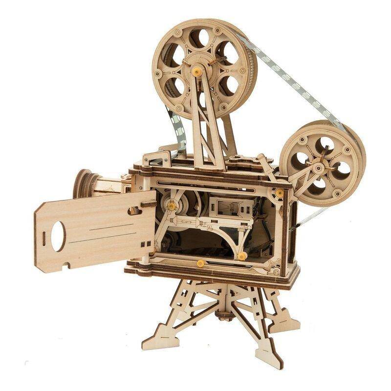 Robotime Rokr Vitascope Mechanical 3D Wooden Puzzle, , large image number 4
