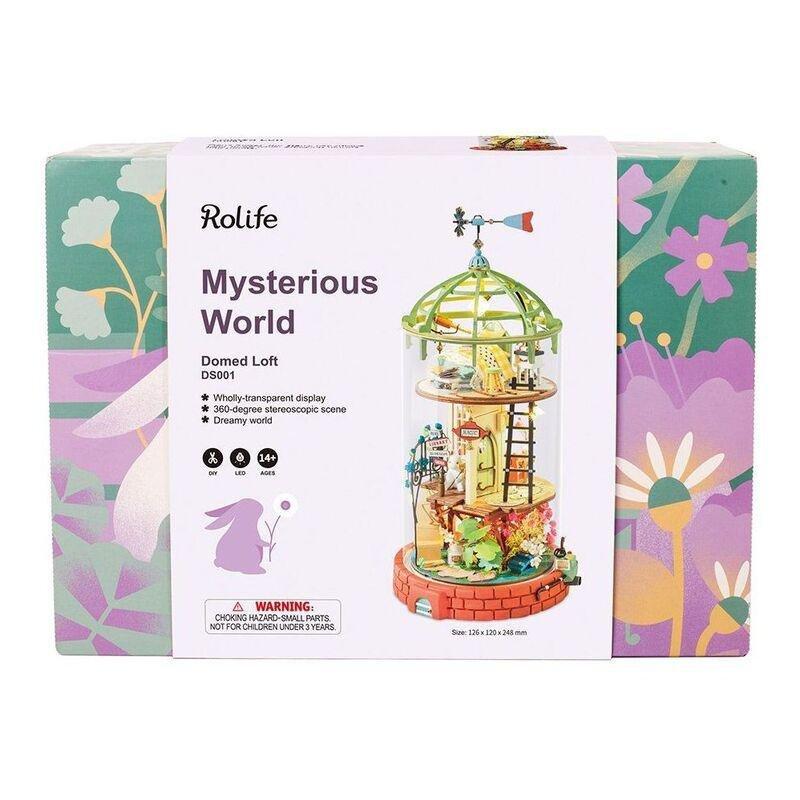 Robotime Rolife Mysterious World Doomed Loft 3D Wooden Puzzle, , large image number 0