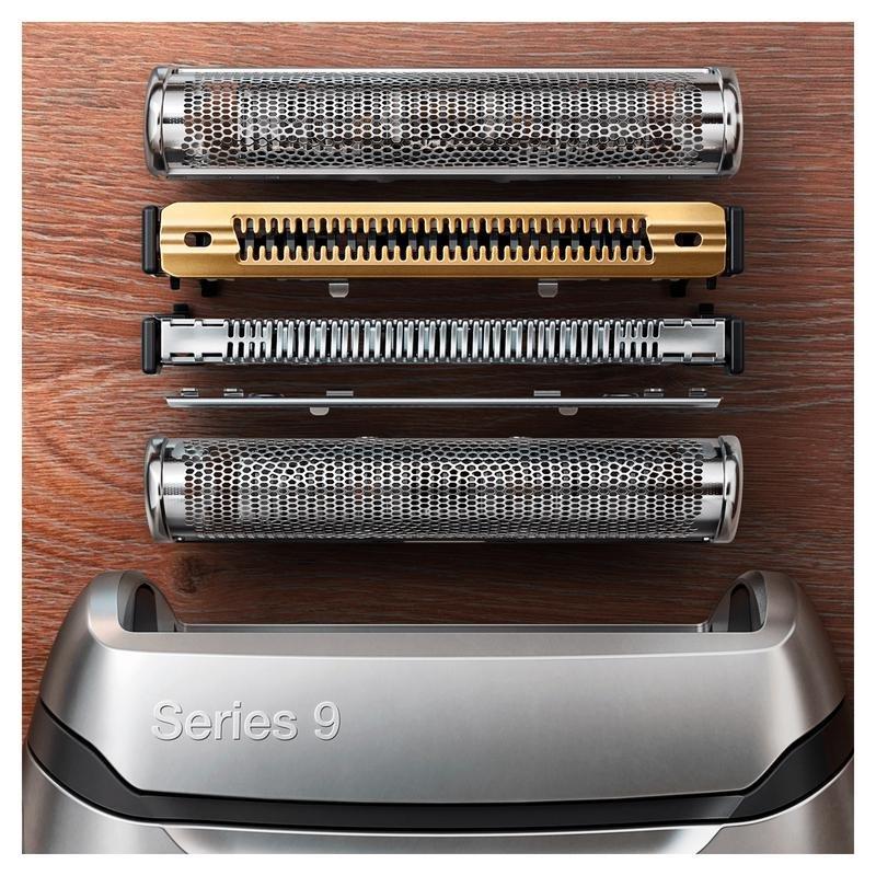Braun Series 9 9350S Wet & Dry Shaver With Charging Stand Silver, , large image number 5