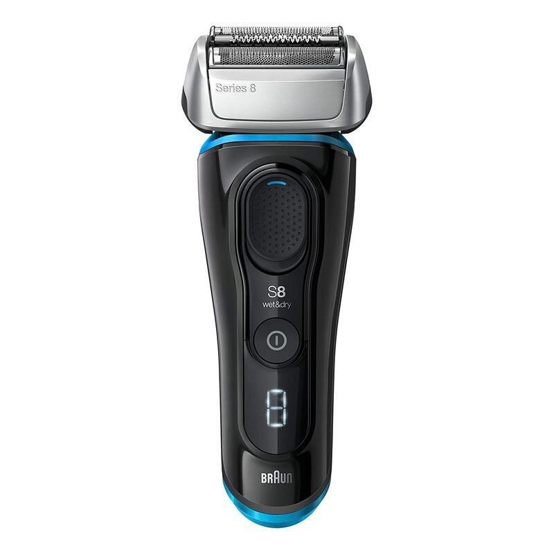Braun Series 8 8325S Wet & Dry Shaver With Travel Case Black/Blue, , large image number 1
