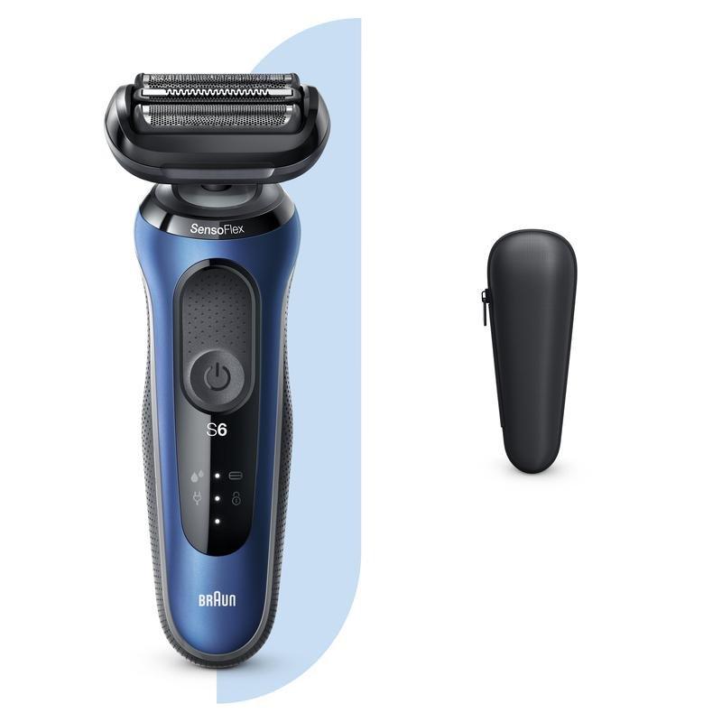 Braun Series 6 60-B1000S Wet & Dry Shaver With Travel Case Blue, , large image number 7