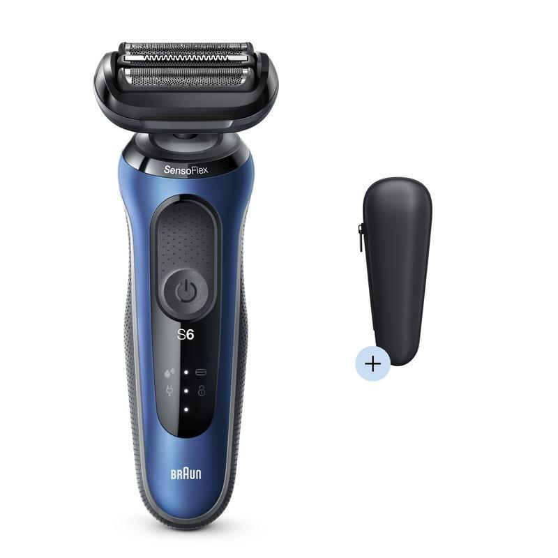 Braun Series 6 60-B1000S Wet & Dry Shaver With Travel Case Blue, , large image number 9