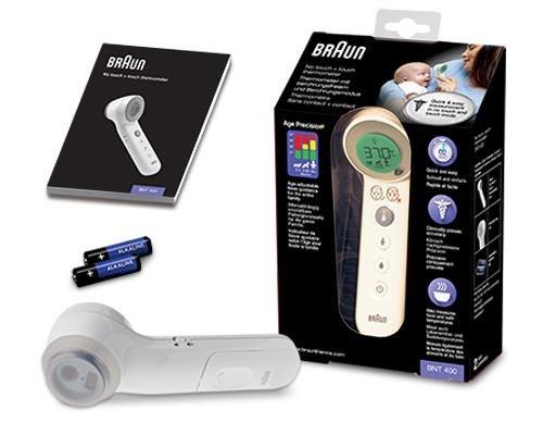 Braun BNT400 No Touch + Touch Thermometer White, , large image number 3