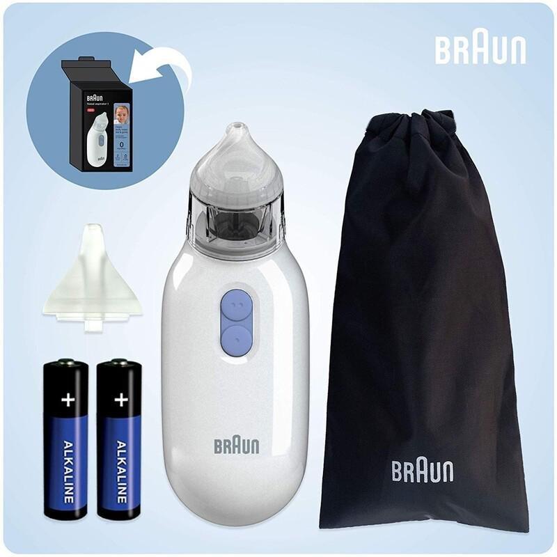 Braun BNA100EU Electric Nasal Aspirator White, , large image number 2