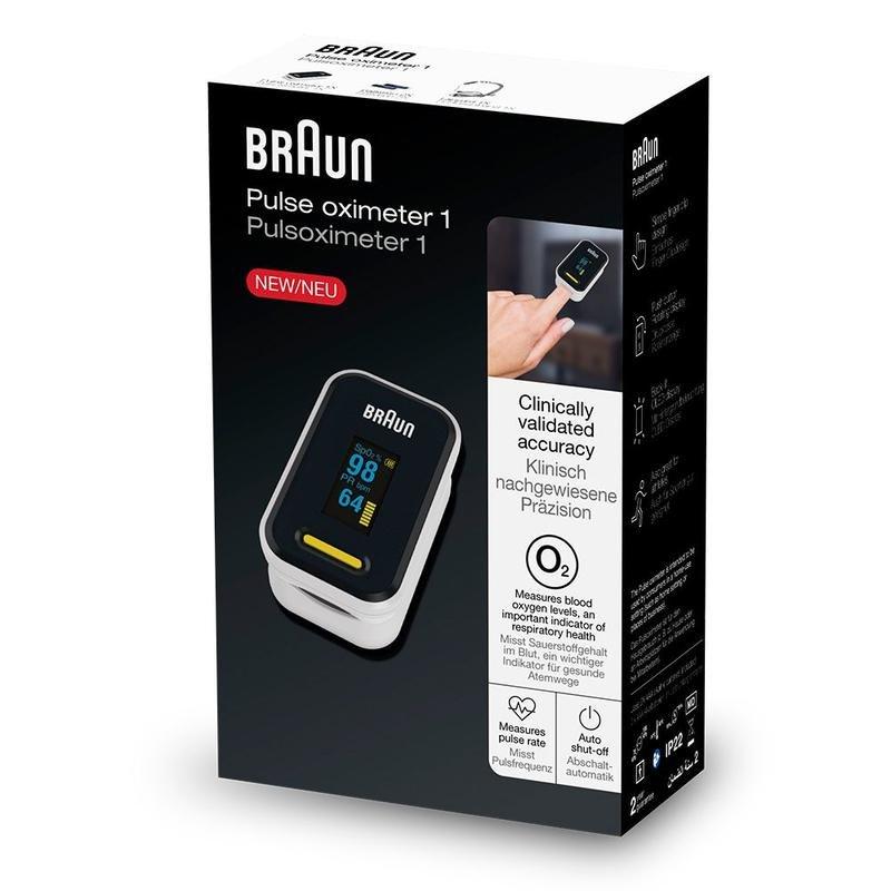 Braun YK-81CEU Pulse Oximeter 1 Black, , large image number 1