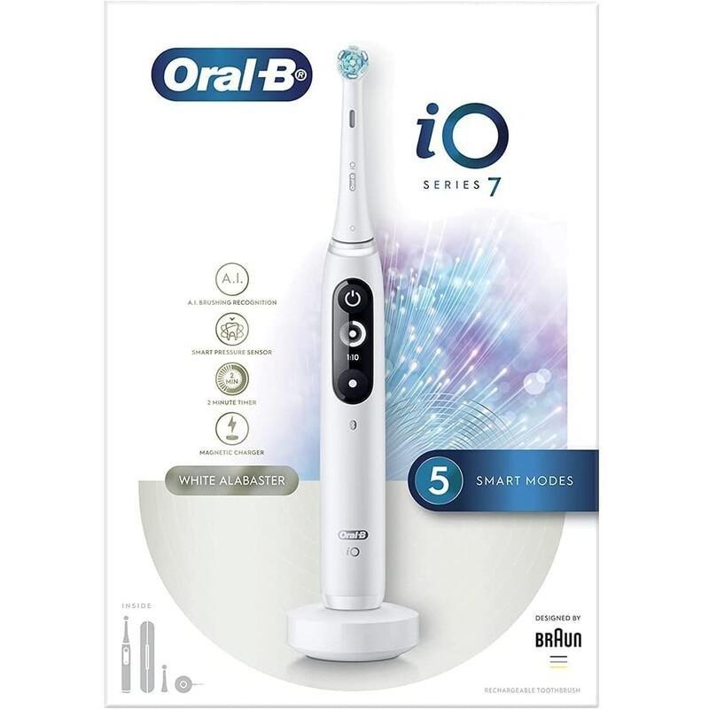 Oral-B IO Series 7 Electric Toothbrush White, , large image number 8