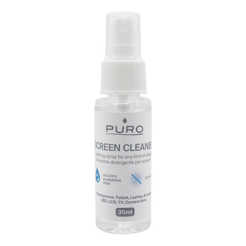Puro Cleaning  Kit Spray 35ml + Microfiber 20x20cm Cloth Blue, , large image number 1