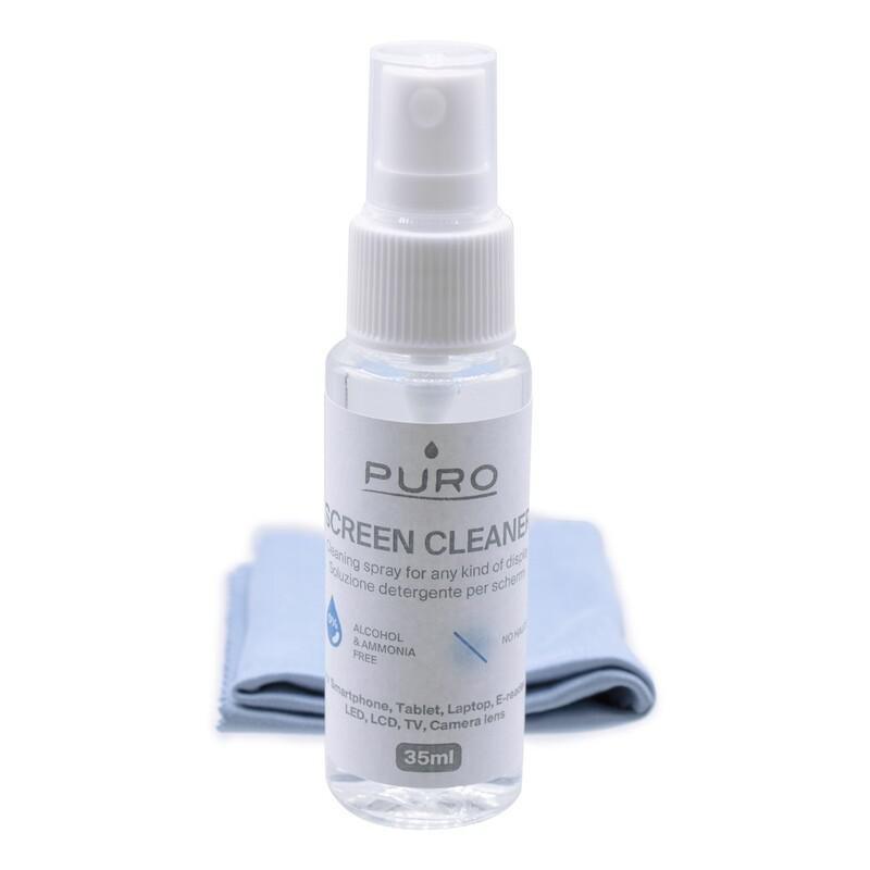 Puro Cleaning  Kit Spray 35ml + Microfiber 20x20cm Cloth Blue, , large image number 3