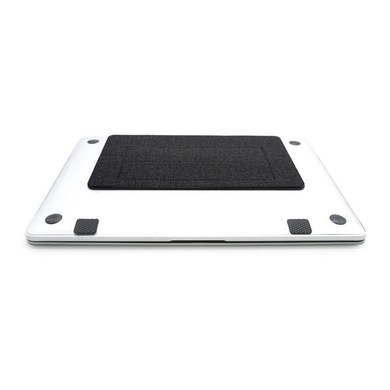 Puro Universal Foldable Adhesive Laptop Stand Black, , large image number 3