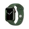 APPLE - Apple Watch Series 7 GPS + Cellular 41mm Green Aluminium Case with Clover Sport Band