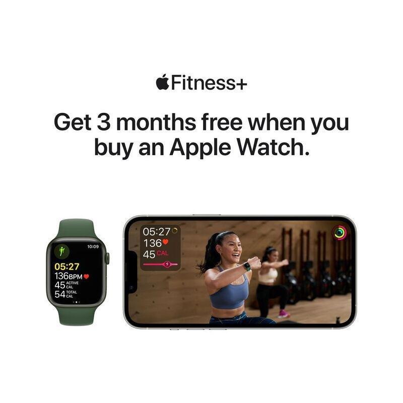 Apple Watch Series 7 GPS + Cellular 45mm Silver Stainless Steel Case with Silver Milanese Loop, , large image number 5