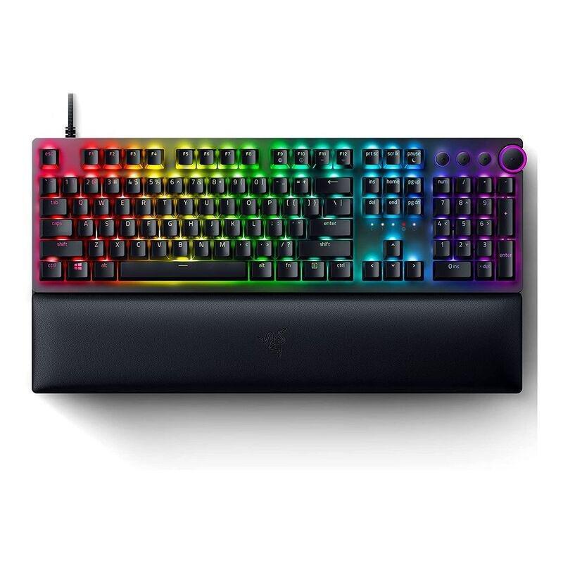 Razer Huntsman V2 Gaming Keyboard - Clicky Optical Switch Purple - (US English), , large image number 0