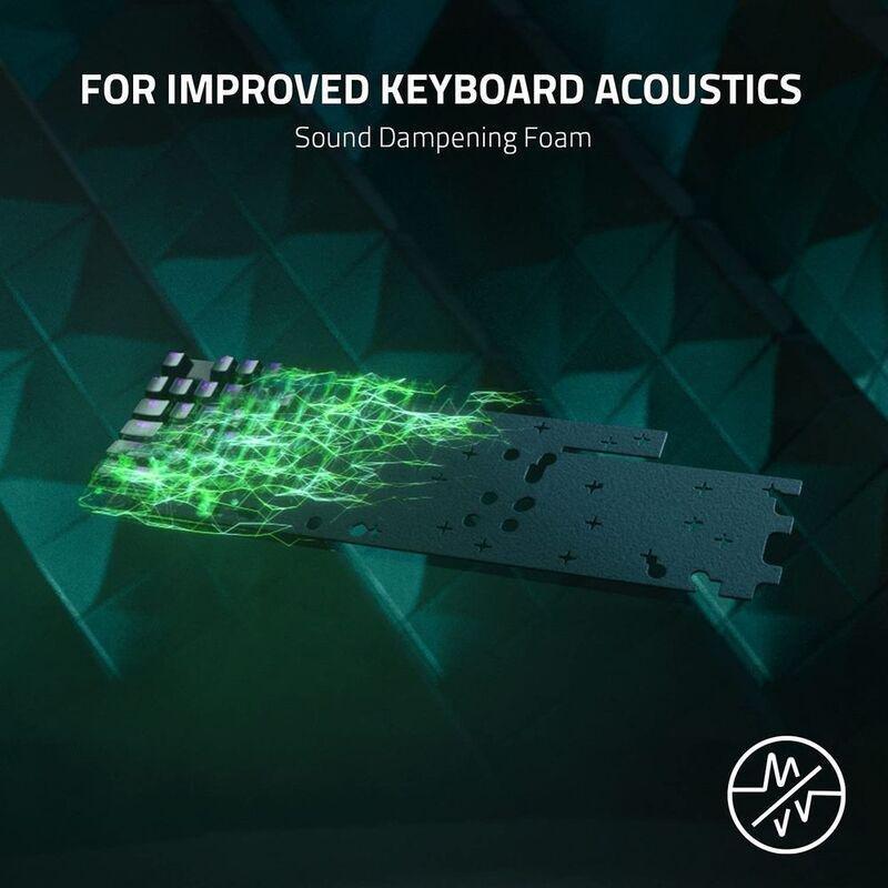 Razer Huntsman V2 Gaming Keyboard - Clicky Optical Switch Purple - (US English), , large image number 5
