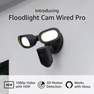 RING - Ring Floodlight Cam Wired Pro Black