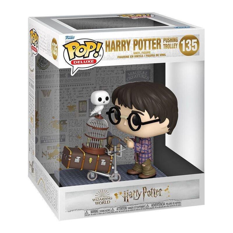 Funko Pop Deluxe Harry Potter Anniversary Harry Potter Pushing Trolley Vinyl Figure, , large image number 2